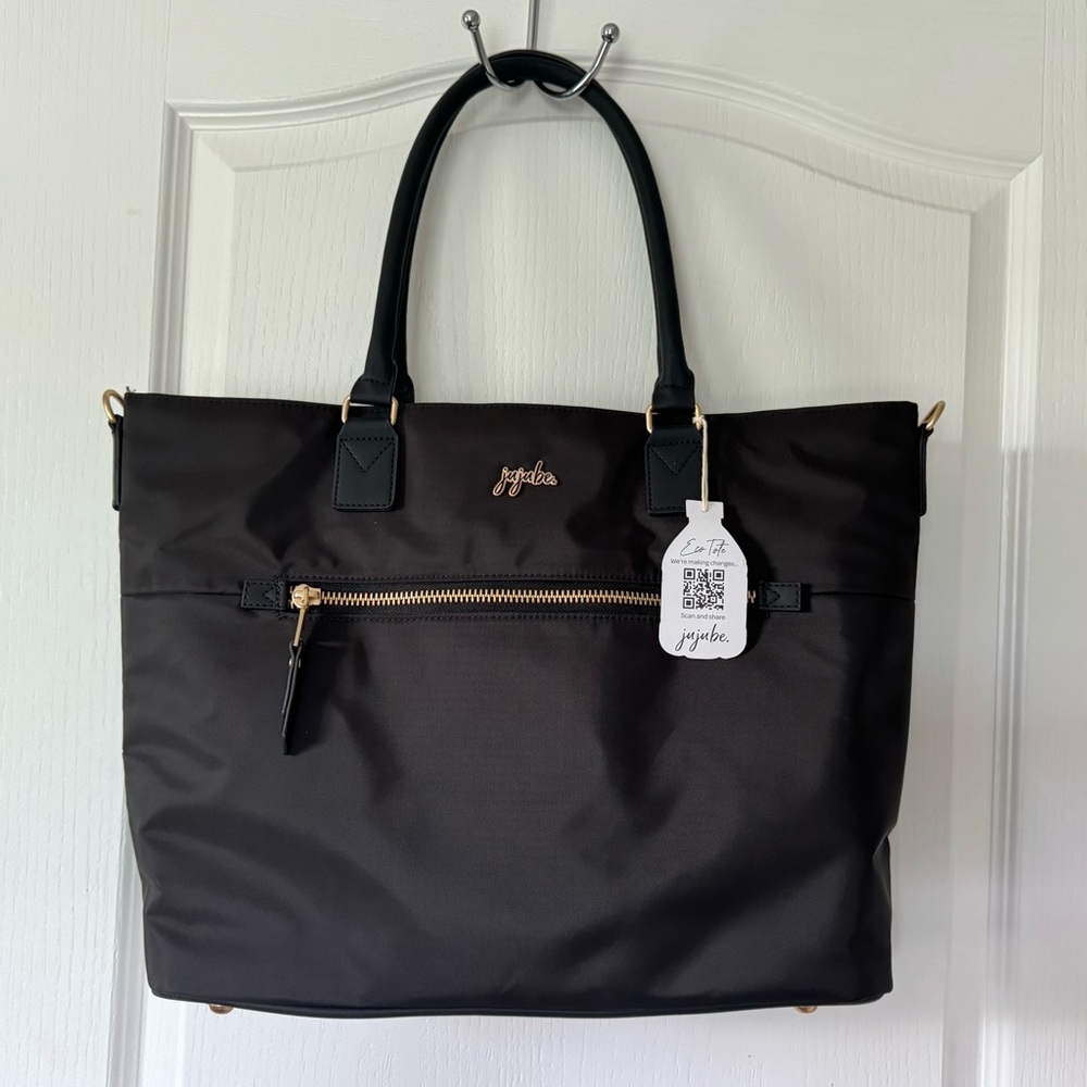 JuJuBe - Black Eco Tote - NEW with Tags